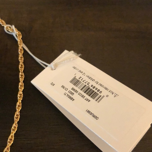 NWT Kate Spade Art Deco Statement Necklace - Picture 6 of 8